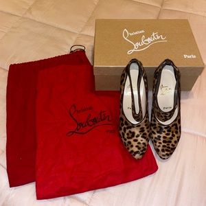 Christian Louboutin Leopard Pumps